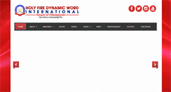 Desktop Screenshot of holyfiredynamic.org